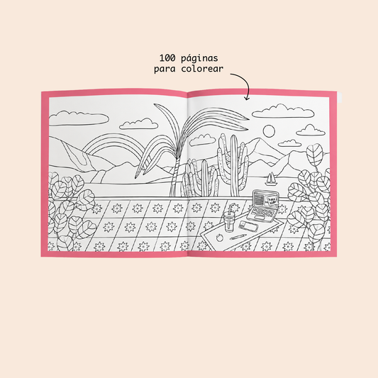 Libro de Colorear "Tu también eres Arte"