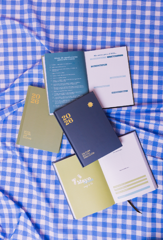 Agenda Neutra 2026 - Azul Navy