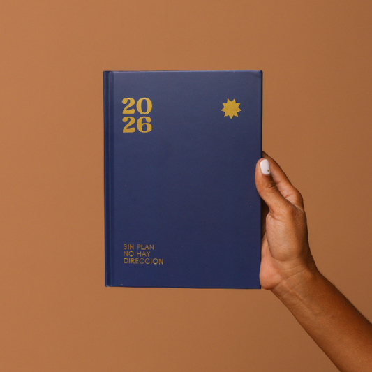 Agenda Neutra 2026 - Azul Navy