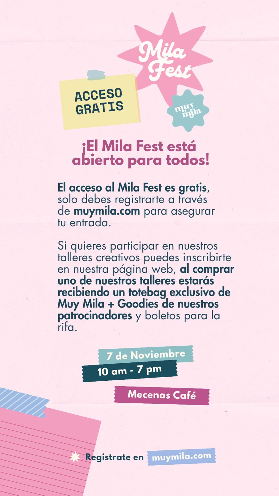 Acceso General Mila Fest MORNING
