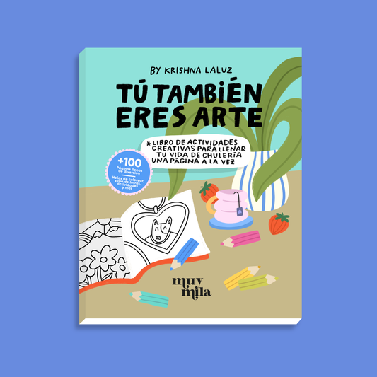 Libro de Colorear "Tu también eres Arte"