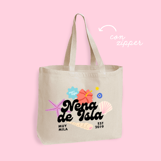 Nena de Isla Tote Bag